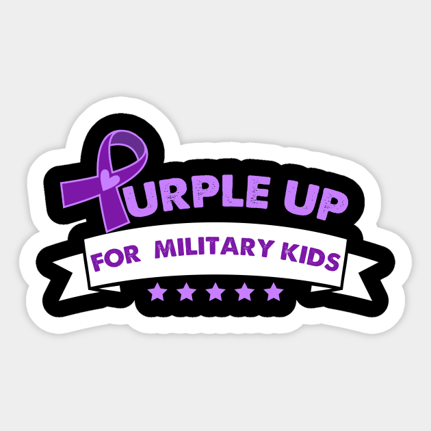 Purple Up Military Kids Military Child Month Pins Buttons Round Badges Brooches Pin Pinback Button Party Decorations For Hat Backpack Cloths